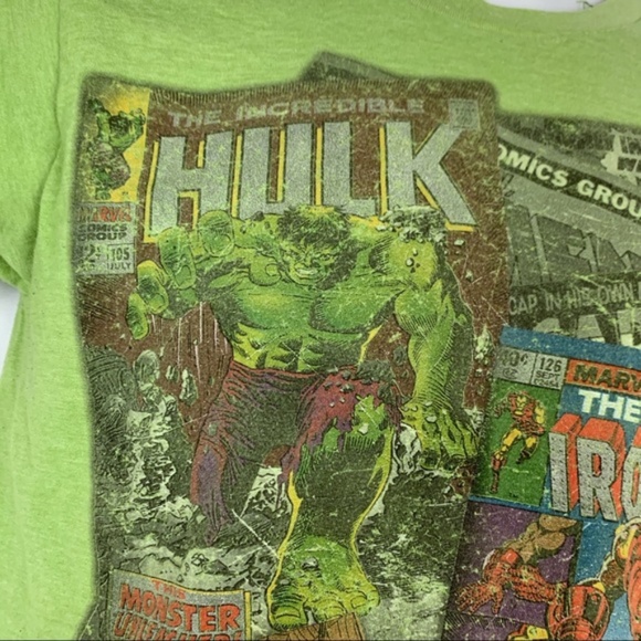 Marvel super heroes comic book t-shirt, men's SM - Picture 6 of 9